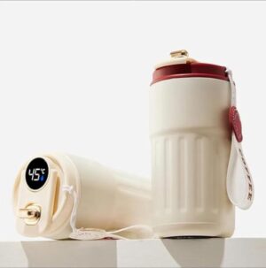 Travel Tumbler Red & White