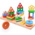 Wooden Geometric Stacking Toy