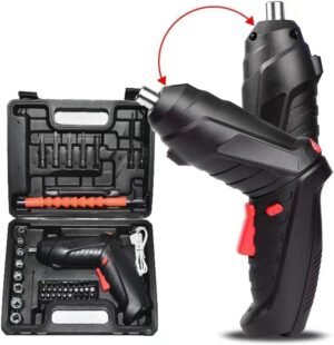 47 In 1 Cordless Electric Screwdriver Set