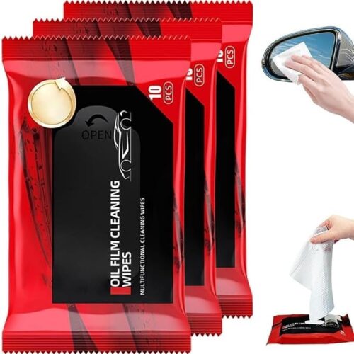 Car Glass Oil Film Cleaning Wipes