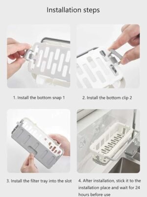 Bathroom & Kitchen Storage Shelf
