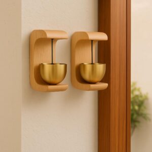 Wooden Door Bell