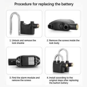 Alarm Security Pad Lock