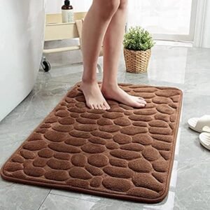 617kWvDuuCL._SL1000_ Stone Bathroom Mat - Brown