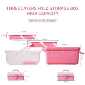 Multipurpose Organizer Box Pink