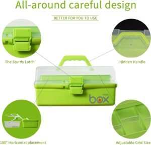 Multipurpose Organizer Box Green