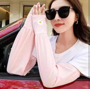 Women Cooling Hand Sleeves