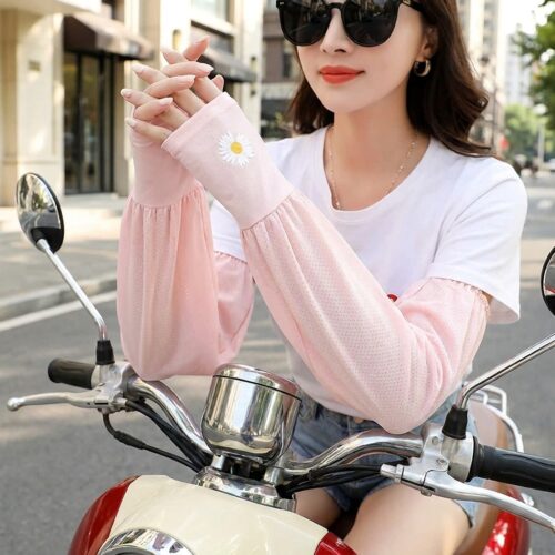Women Cooling Hand Sleeves