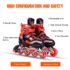Inline Roller Skates for Kids Red