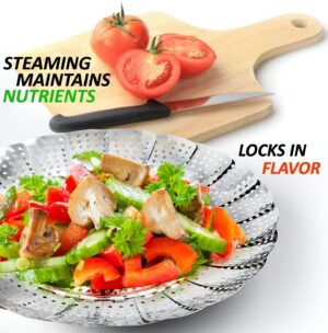 Vegetable Steamer Basket - 23 CM