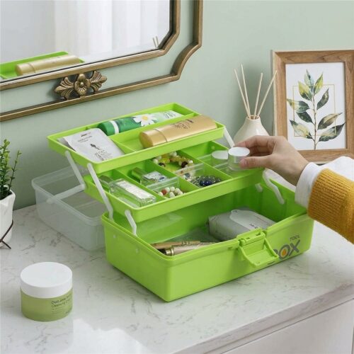 Multipurpose Organizer Box Green