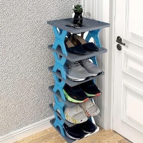 Foldable 6 Layer Shoe Rack