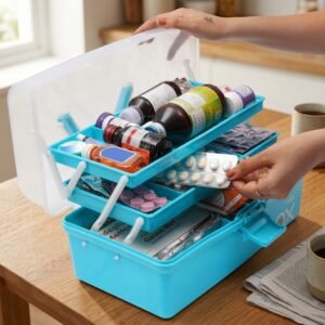 Multipurpose Organizer Box Blue